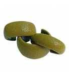 Armband in Roggenleder - Kleur: Kiwi